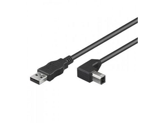 Techly 0.5m USB 2.0 A/B M, 0,5 m, USB A, USB B, USB 2.0, Hankjønn/hankjønn, Sort