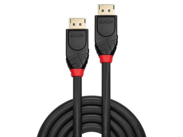 Lindy 41081, 20 m, DisplayPort, DisplayPort, Hankjønn, Hankjønn, 3840 x 2160 piksler
