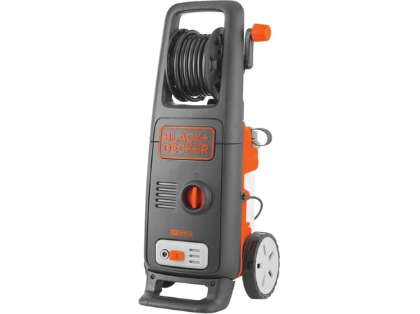 Black & Decker BXPW1700PE, Upprätt, Elektrisk, 6 m, Högtryck, Svart, Orange, 420 l/h