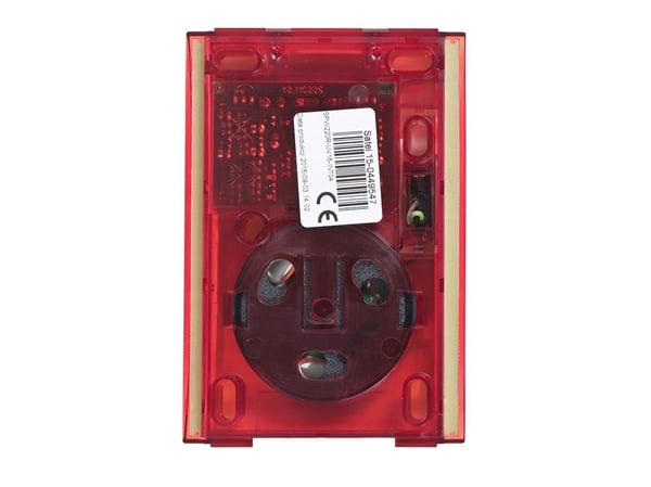 Satel SP-4003 R, Kablet sirene, Inne/Ute, Plast, III, 120 dB, Rød, Hvit