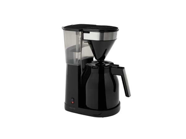 Melitta EasyTop Therm - Kaffemaskin - 12 koppar - svart/silver