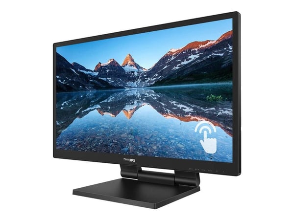 Philips 242B9T - LED-skjerm - 24" - berøringsskjerm - 1920 x 1080 Full HD (1080p) @ 60 Hz - IPS - 250 cd/m² - 1000:1 - 5 ms - HDMI, DVI-D, VGA, Dis...
