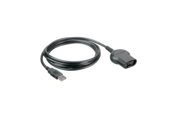 Fluke OC4USB, Svart, Fluke 120 Series Fluke 190 Series 43, 43B, 430 Series, 1,5 m, 1 stykker