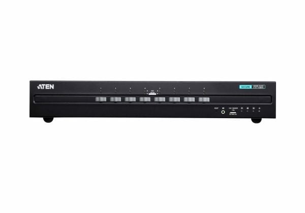 ATEN CS1148H, 3840 x 2160 pikseliä, 4K Ultra HD, 5,9 W, Musta