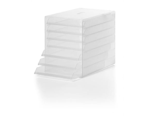 Kestävä IDEALBOX, Läpinäkyvä, C4, 7 skuffe(r), 250 mm, 36,5 cm, 332 mm