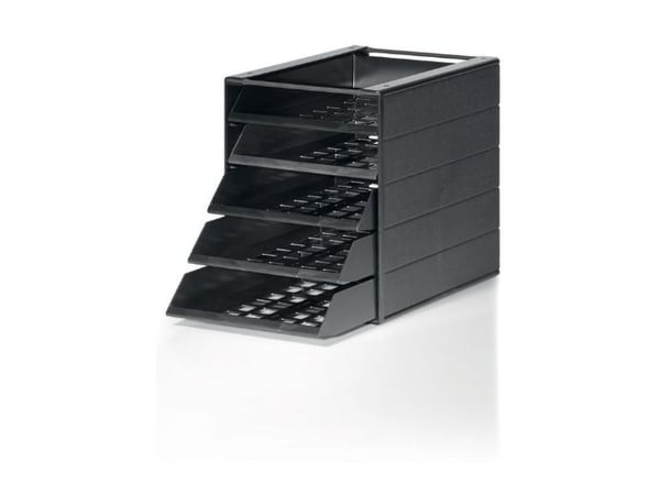 Durable IDEALBOX BASIC 5, Svart, C4, 5 skuffer, 250 mm, 322 mm, 332 mm