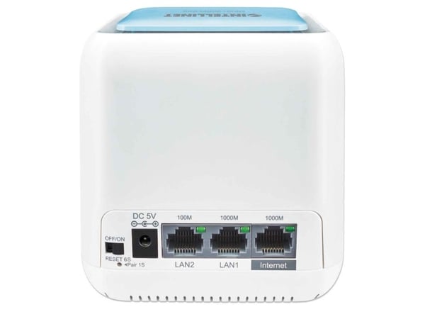 Intellinet 525725, Hvit, Frittstående router, LAN, Status, WAN, 0 - 40 °C, -10 - 70 °C, 10 - 90%