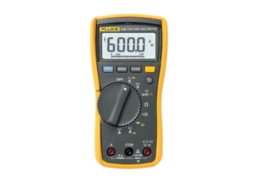 Fluke 115, Digitalt, Håndholdt multimeter, CAT III 600V, 0.1 - 600 V, 0,1 - 600 V, 6 - 10 A