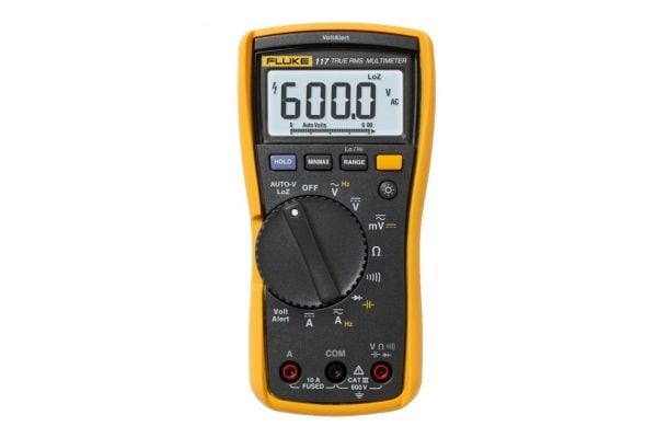 Fluke FLUKE117, 550 g, 9 V, LCD, 167 x 84 x 46 mm