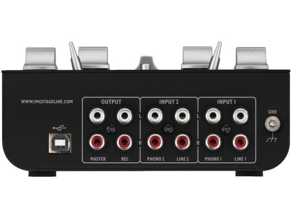 IMG Stage Line MPX-20USB, 3 kanavaa, Musta