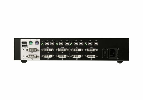 ATEN CS1144D - KVM / lydsvitsj - 4 x KVM/lyd - 1 lokalbruker - stasjonær
