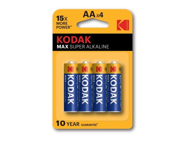 Kodak Bateria Max AA / R6 4 szt.