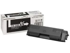 Kyocera TK 580K - Svart - original - tonerkassett - för ECOSYS P6021cdn, P6021cdn/KL3; FS-C5150DN, C5150DN/KL3