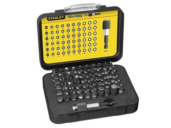 Stanley 1/4 tuuman terässarja 61 kpl (13-902)
