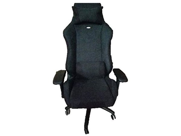 X Rocker Shadow 2.0 golv-gamingstol för barn/ungdom med ljudsystem - svart/blå
