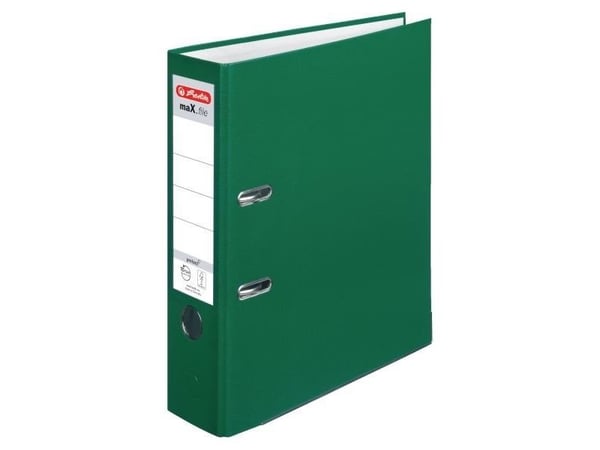 Herlitz 05480504, A4, Polypropeeni (PP), Vihreä, 8 cm, 1 kpl