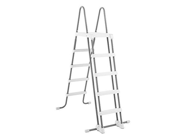 Intex 28077, Stige, Grå, Hvid, Plast, Basseng over jorden, Kina, 132 cm