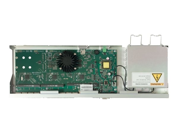 MikroTik RouterBOARD RB1100AHx4 - Ruter 13-porters svitsj - 1GbE - rackmonterbar