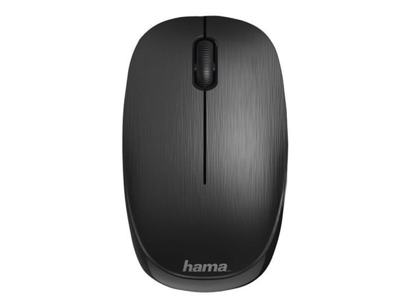 Hama MW-110, Molempikätinen, Optinen, Langaton RF, 1000 DPI, Musta