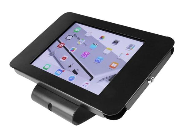 Startech Låsbart surfplattestativ för iPad - skrivbords- eller väggmonterbart - stål - Ställ (monteringskonsol, dynor, främre platta, bakre platta)...