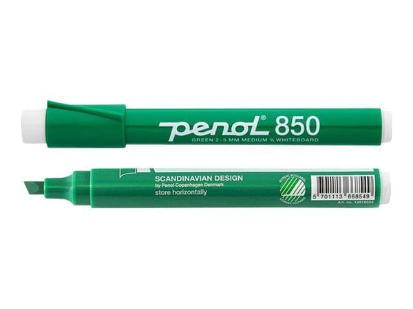 Taulukynä Penol 850, 2-5 mm, viisto, vihreä