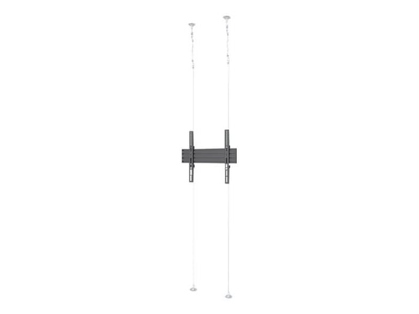 Multibrackets M Pro Series Wire 300 - Brakett - for LCD-skjerm - aluminium, stål - svart - skjermstørrelse: 40"-65" - takmonterbar