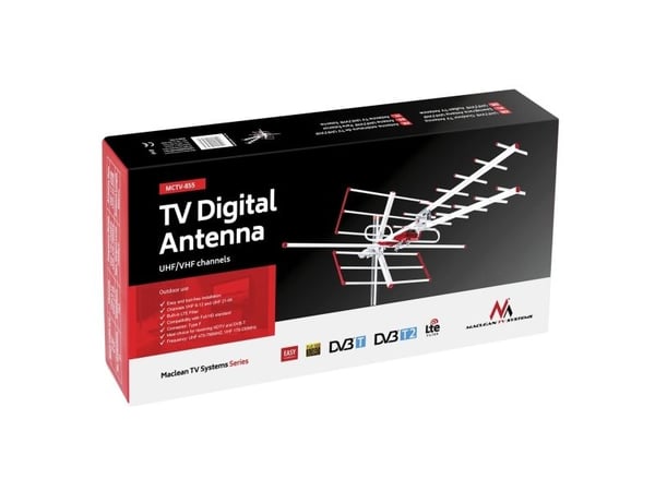 Maclean MCTV-855 - Antenne - TV, HDTV, radio - direksjonal - utendørs
