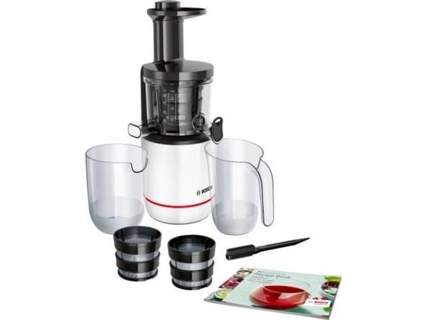 Bosch VitaExtract MESM500W -Slow juicer - 150 W - hvit/sort