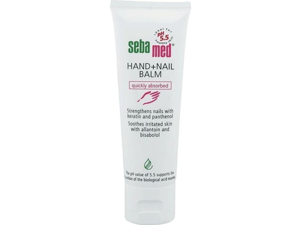 SEBAMED_Hand + Nail Balm Rask absorbert fuktighetsgivende hånd- og neglebalsam 75ml