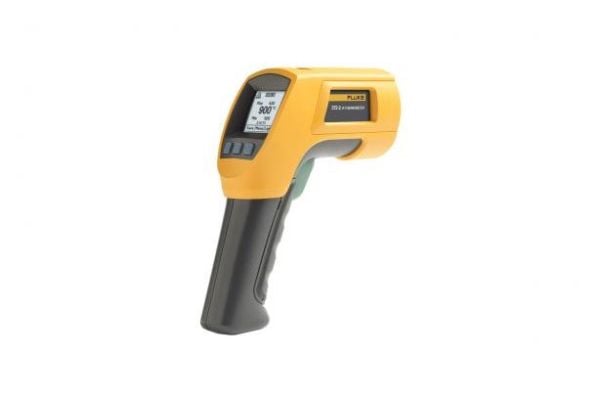 Fluke 572-2, F, °C, -30 - 900 °C, Sort, Gul, -22 - 1652 °F, 1 °C, 500 ms