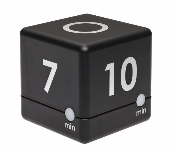 TFA Cube Timer - Kjøkkentidtaker trådløs - svart