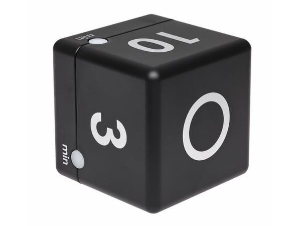 TFA Cube Timer - Kjøkkentidtaker trådløs - svart
