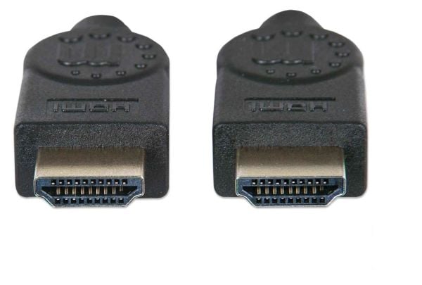 Manhattan 355360, 5 m, HDMI Type A (Standard), HDMI Type A (Standard), 3D, 18 Gbit/sek., Svart