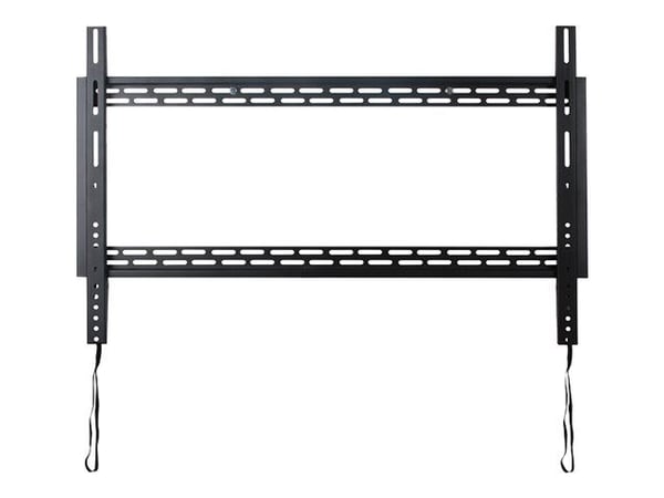 B-TECH BT9901 - Brakett - lav profil - for flatpanel - svart - skjermstørrelse: 55"-100" - veggmonterbar