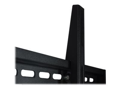 B-TECH BT9901 - Brakett - lav profil - for flatpanel - svart - skjermstørrelse: 55"-100" - veggmonterbar