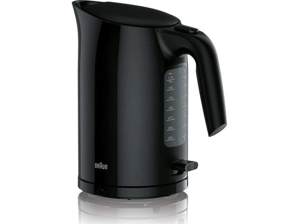 Braun PurEase WK 3100 BK - Kjele - 1.7 liter - 2.2 kW - svart