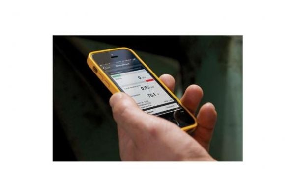 Fluke 805 FC, Knapp, F, °C, -20 - 200 °C, 2 °C, 3,8 cm, 80 dB