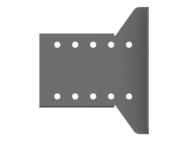 Multibrackets M Pro Series - Monteringskomponent (monteringsplate) - for LCD-skjerm - stål - svart