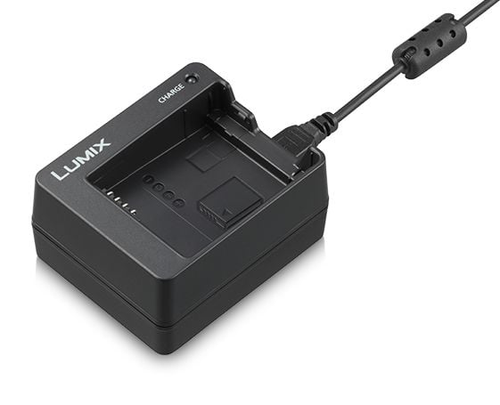 Panasonic DMW-BTC12E - Batterilader - for Panasonic DMW-BLC12, DMW-BLC12E, DMW-BLG10, DMW-BLG10E, DMW-BLH7