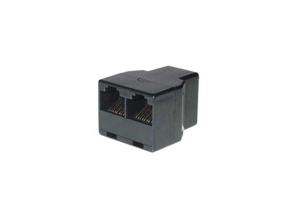 S/CONN maximum connectivity 71225-8, RJ-45, 2x RJ-45, Svart