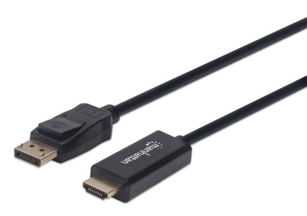 Manhattan 152662, 1 m, DisplayPort, HDMI, Uros, Uros, Suora