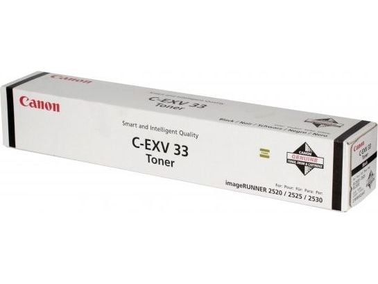 Canon C-EXV 33 - Svart - original - tonerpatron - for imageRUNNER 2520, 2520i, 2525, 2525i, 2530, 2530i