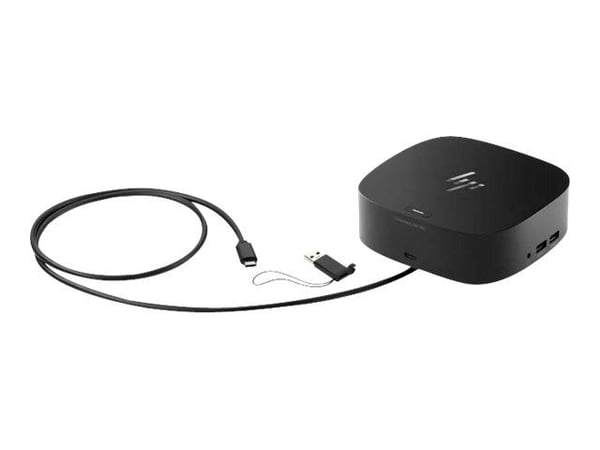 HP USB-C/A Universal Dock G2 - Dokkingstasjon - USB-C - HDMI, 2 x DP - 1GbE - 100 watt