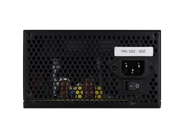 Aerocool VX PLUS 650, 650 W, 230 V, 47 - 63 Hz, 5 A, 120 W, 600 W