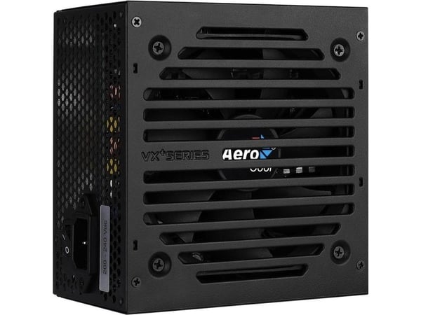 Aerocool VX PLUS 650, 650 W, 230 V, 47 - 63 Hz, 5 A, 120 W, 600 W