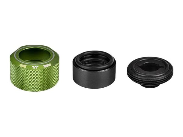 Thermaltake Pacific C-PRO G1/4 PETG Tube - nestejäähdytysjärjestelmän puristusliitin - vihreä