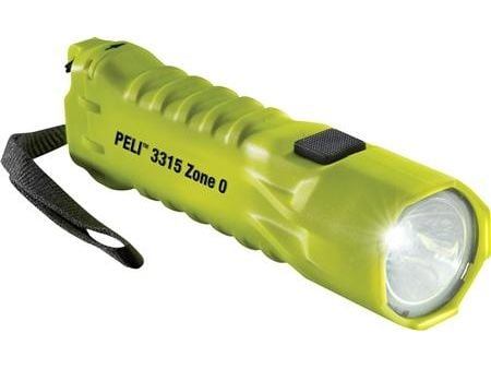 Peli 3315Z0, Ficklampa, Gul, Polykarbonat, Knappar, IP67, LED
