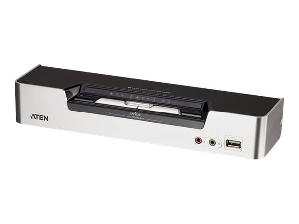 ATEN USB DVI Dual View KVMP Switch CS1642A - KVM / lyd / USB-svitsj - 2 x KVM/lyd/USB - 1 lokalbruker - stasjonær