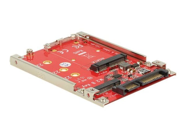 Delock - Diskkontroller - M.2 - M.2 Card / mSATA - SATA 6Gb/s
