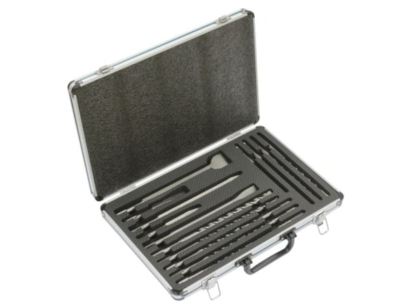 Makita B-64680, Iskuporakone, Poranteräsetti, SDS Plus, 17 kpl